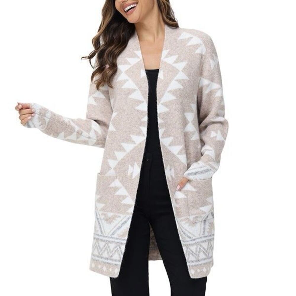 Frye Ladies' Patterned Cardigan - Picture 1 of 6